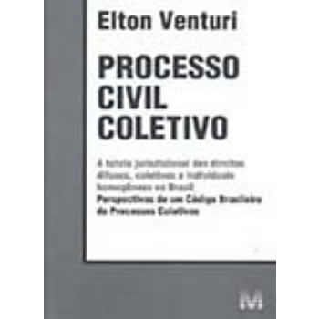 Processo Civil Coletivo : A tutela jurisdicional dos direitos difusos, coletivos e individuais homogneos no Brasil : perspectivas de um cdigo brasileiro de processos coletivos